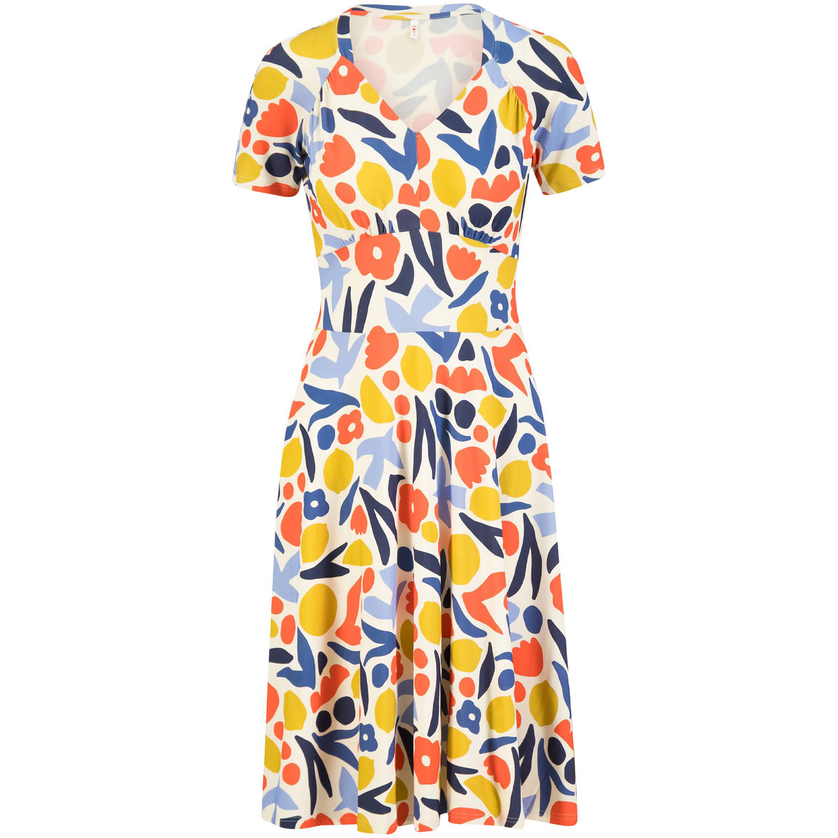 Blutsgeschwister Damen Zaubertal Heritage Kleid (Größe XS, weiss)