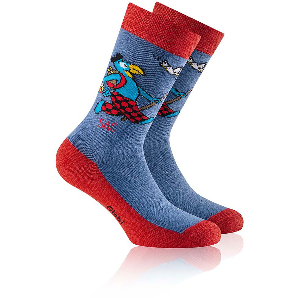 Rohner Kinder Sac Globi Trekking Socken (Größe 27 , blau)
