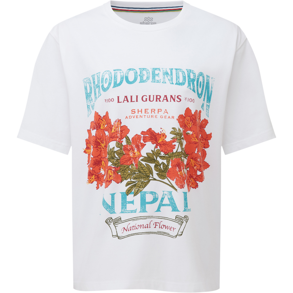 Image of Sherpa Adventure Gear Donna Maglietta Tarcho Rhododendron