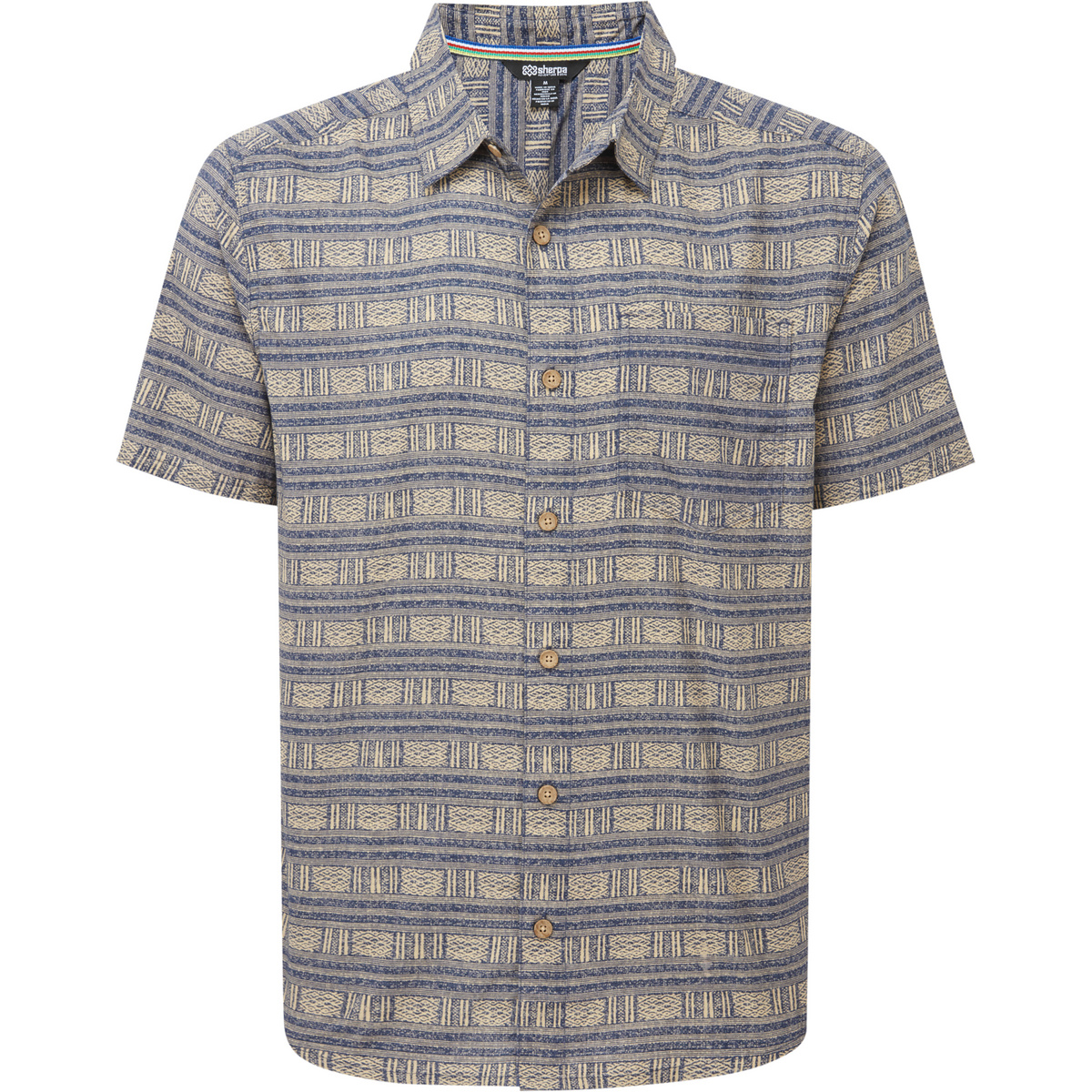 Sherpa Adventure Gear Herren Khumbu Weave Hemd (Größe L, blau)