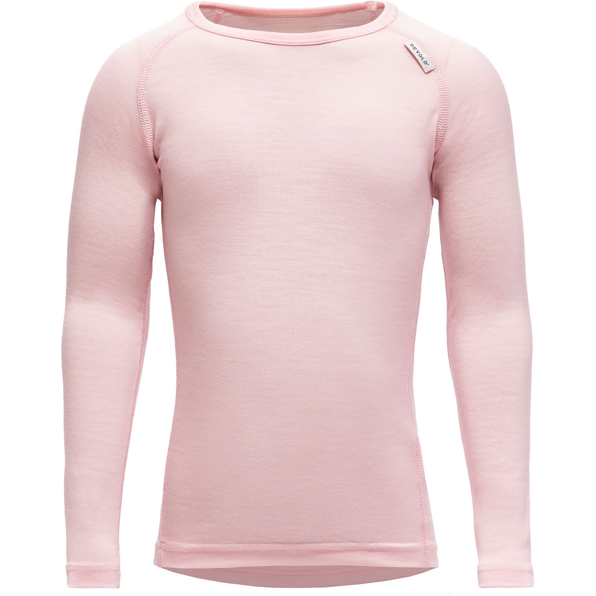 Devold Kinder Breeze Merino Longsleeve (Größe 92, rosa)