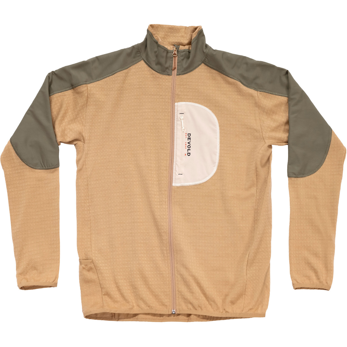 Devold Herren Adventure Jacke (Größe XL, beige)