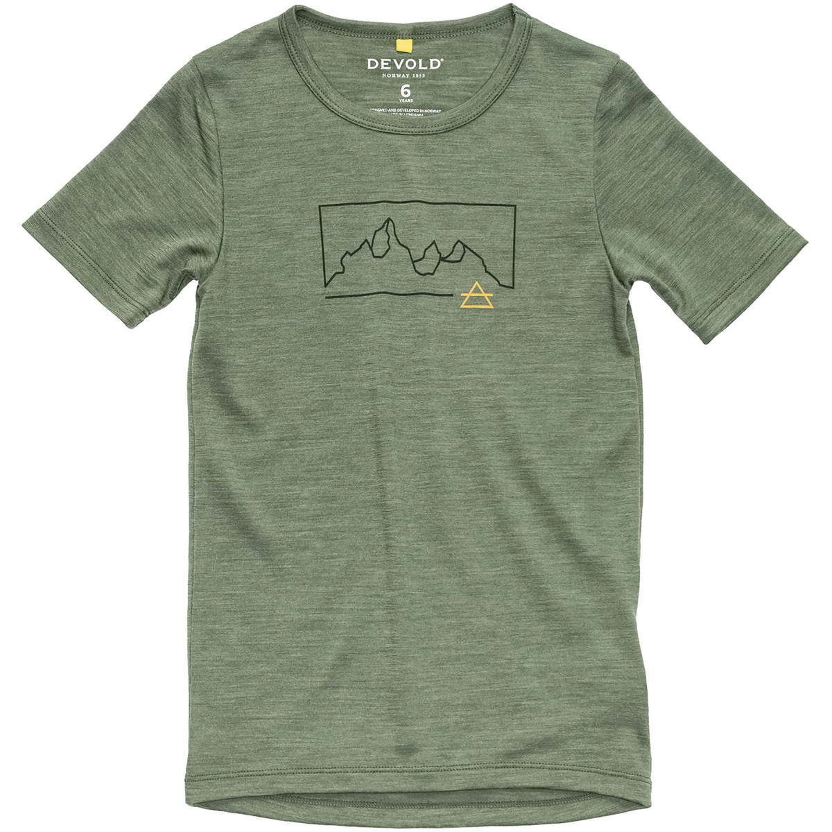 Image of Devold Bambino Maglietta Active Outline