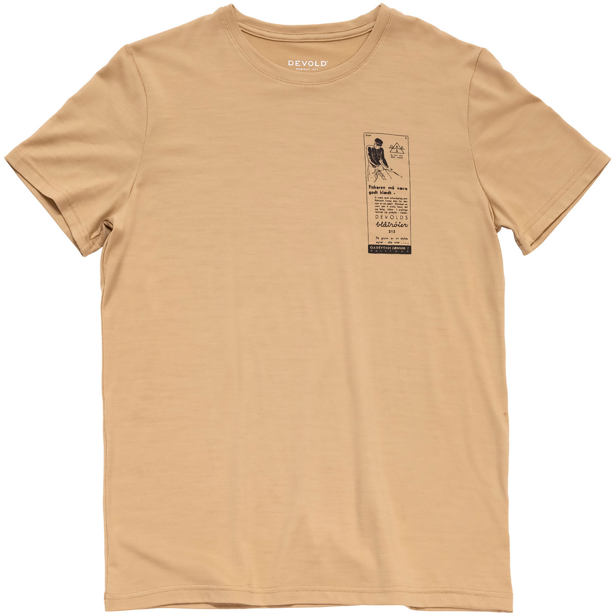 Image of Devold Uomo Maglietta Premium Ad