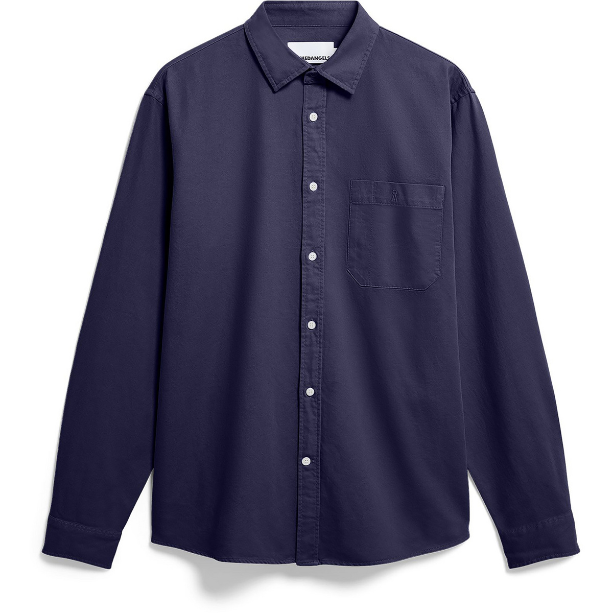Image of Armedangels Uomo Camicia Gmt Dye Linen