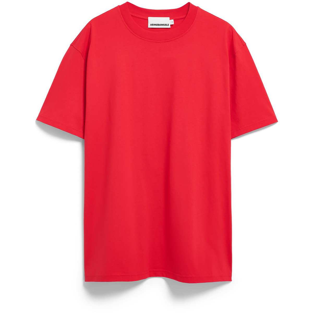 Armedangels Herren Maarkos Mid Weight T-Shirt (Größe S, rot)
