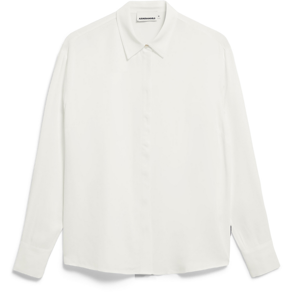 Armedangels Damen Larisaana Bluse (Größe L, weiss)
