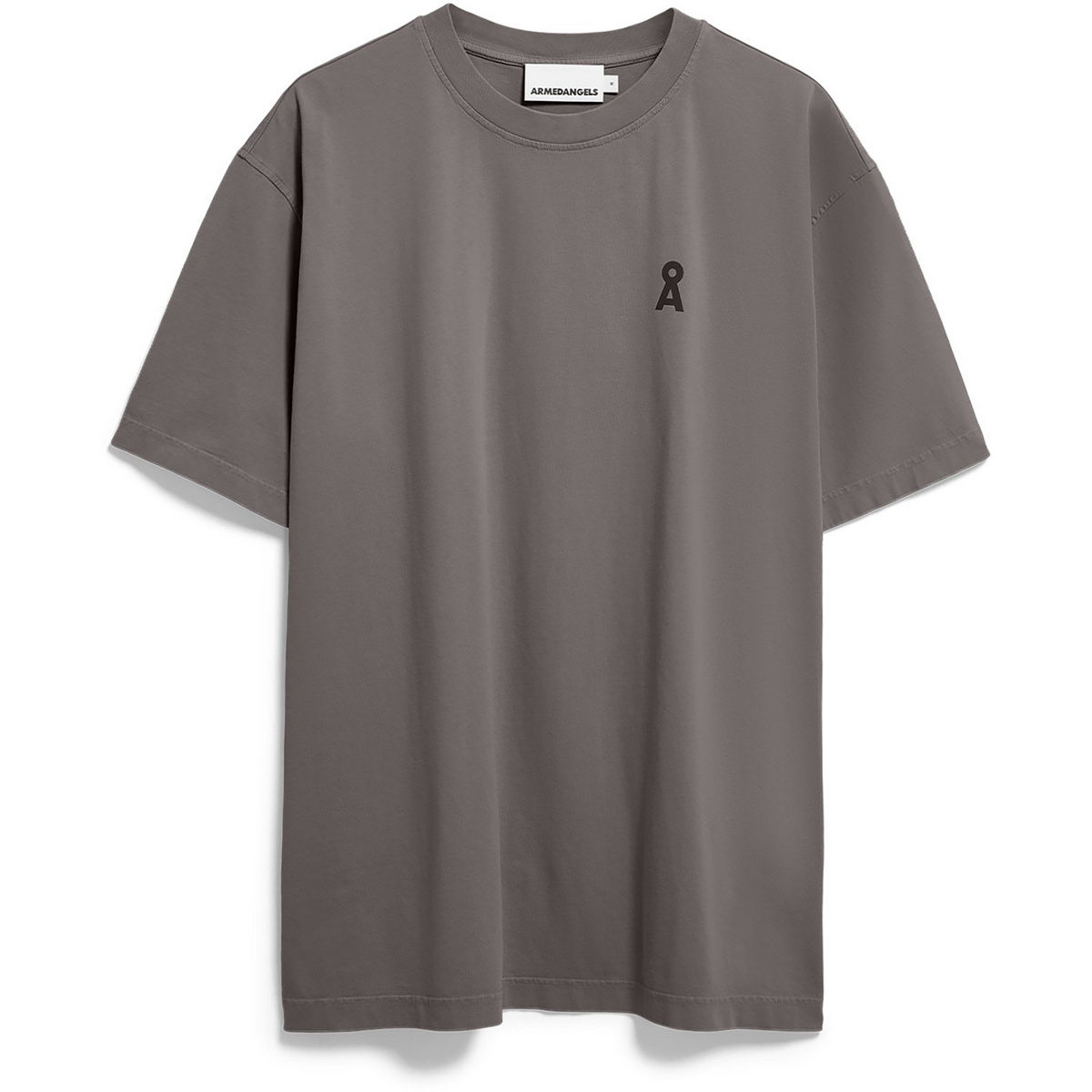 Armedangels Herren Iconic å Maarkos GD T-Shirt (Größe M, grau)
