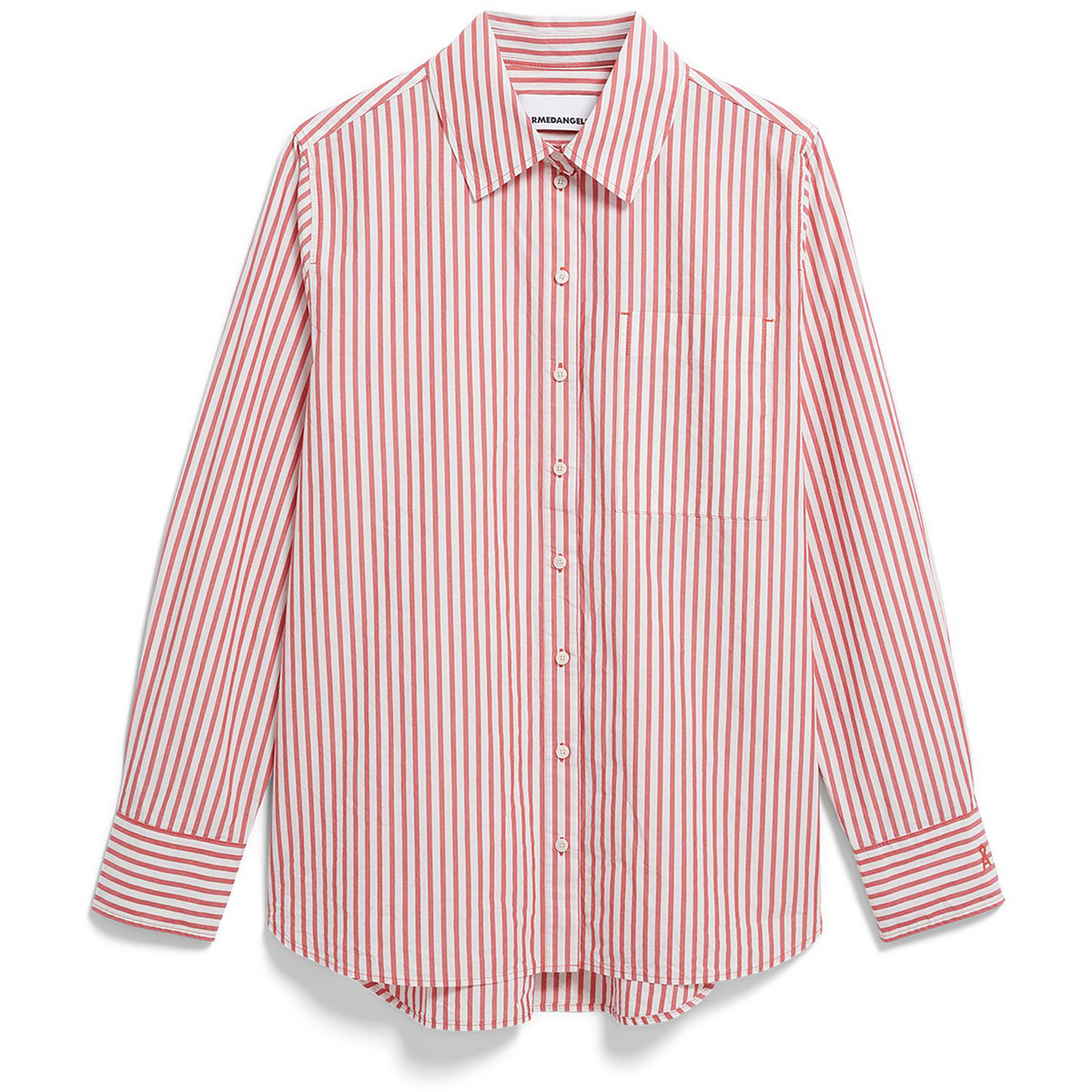 Image of Armedangels Damen Stripe Loose Bluse