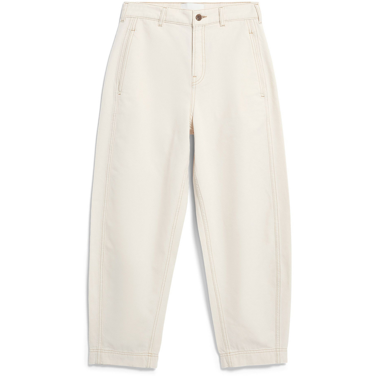 Image of Armedangels Donna Pantaloni Workwear Canvas Barrel