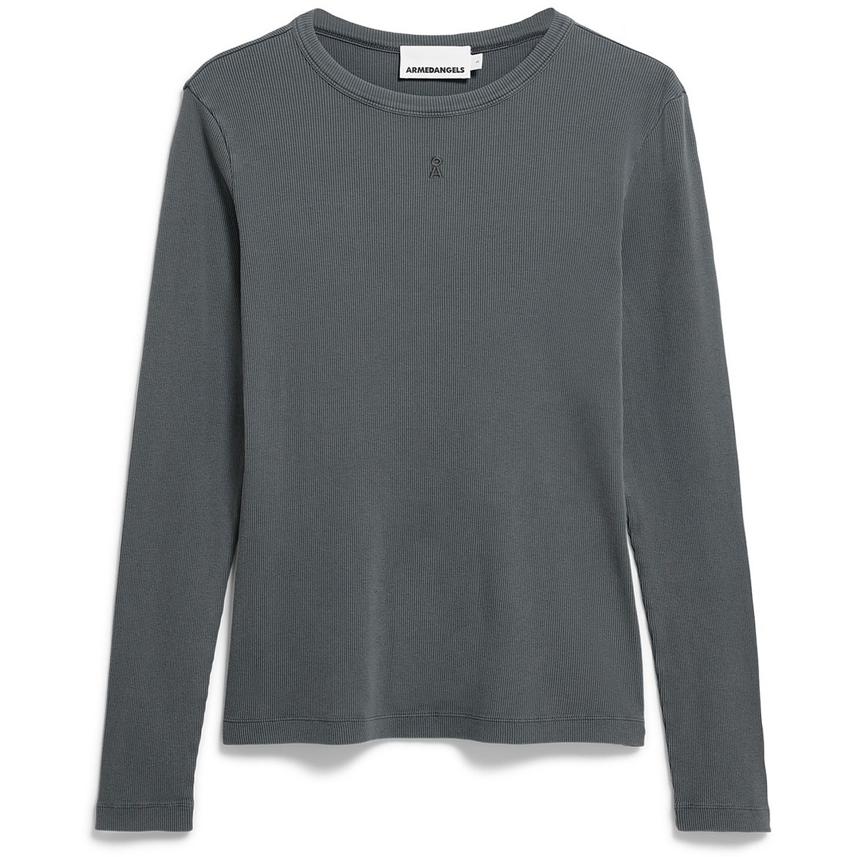 Image of Armedangels Damen Gmt Dye Rib Longsleeve