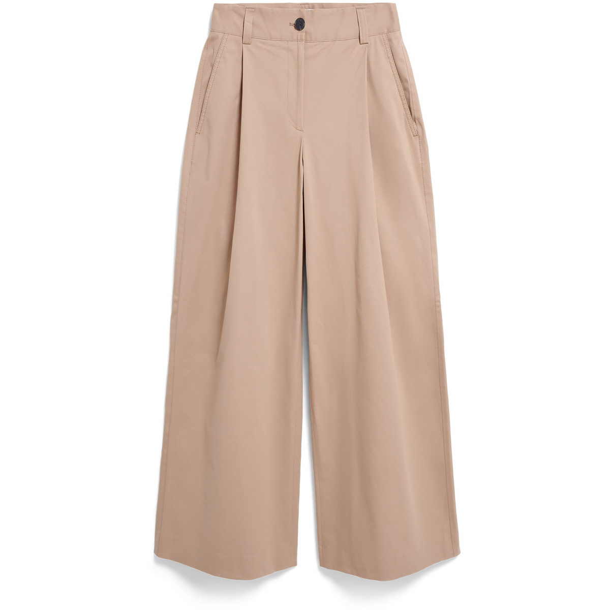 Image of Armedangels Donna Pantaloni Wide Chino Twill