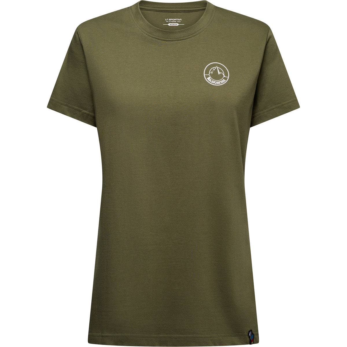 La Sportiva Damen Circle Logo T-Shirt (Größe L, oliv)