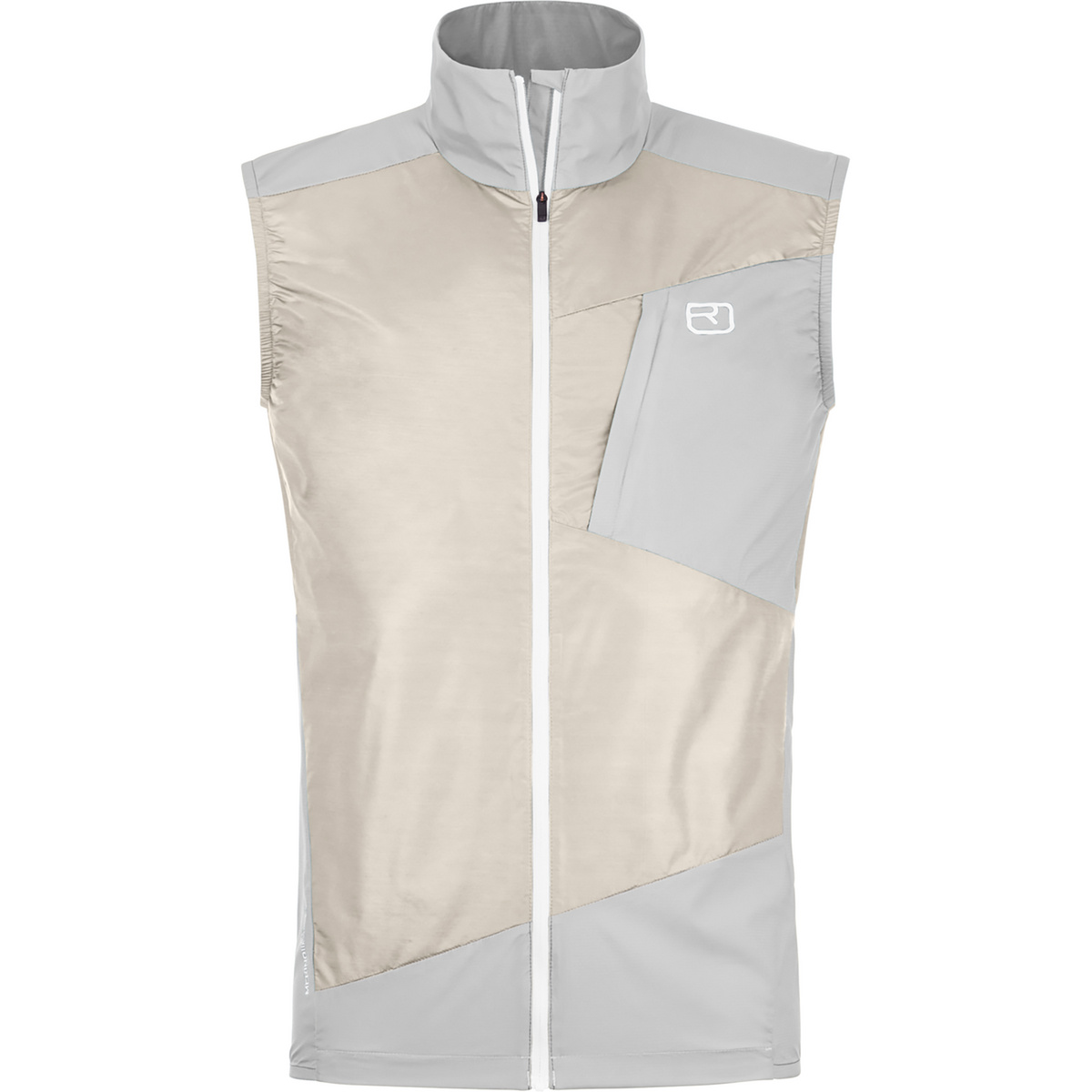 Ortovox Herren Trace Windbreaker Weste (Größe M, grau)