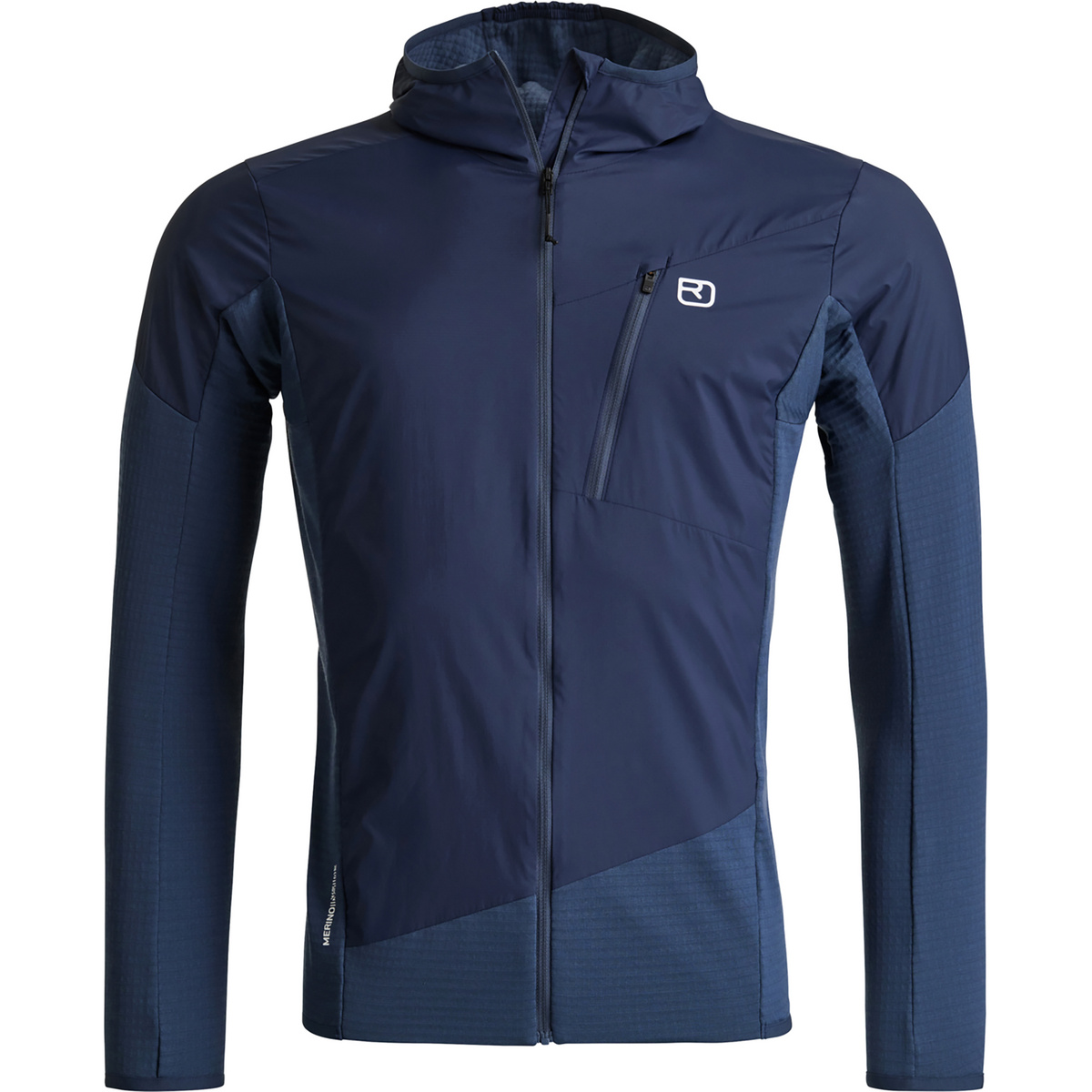 Ortovox Herren Trace Hybrid Jacke (Größe L, blau)