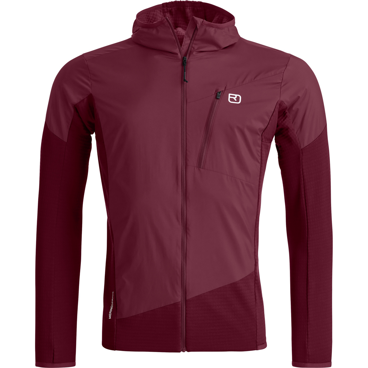 Ortovox Herren Trace Hybrid Jacke (Größe M, rot)
