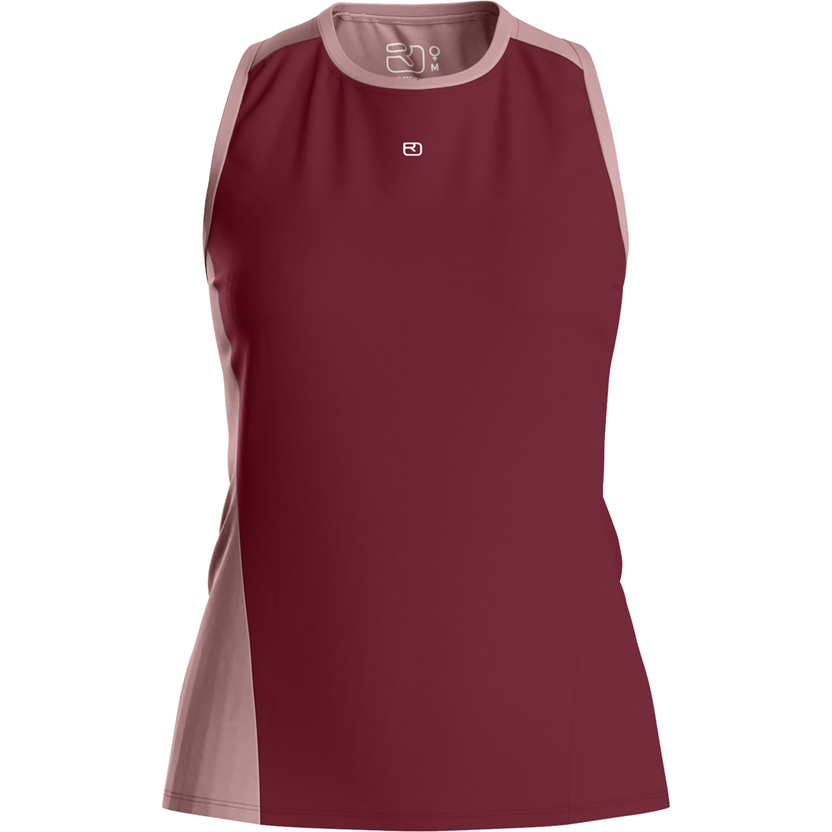 Ortovox Damen 120 Cool Tec Fast Upward Top (Größe S, rot)