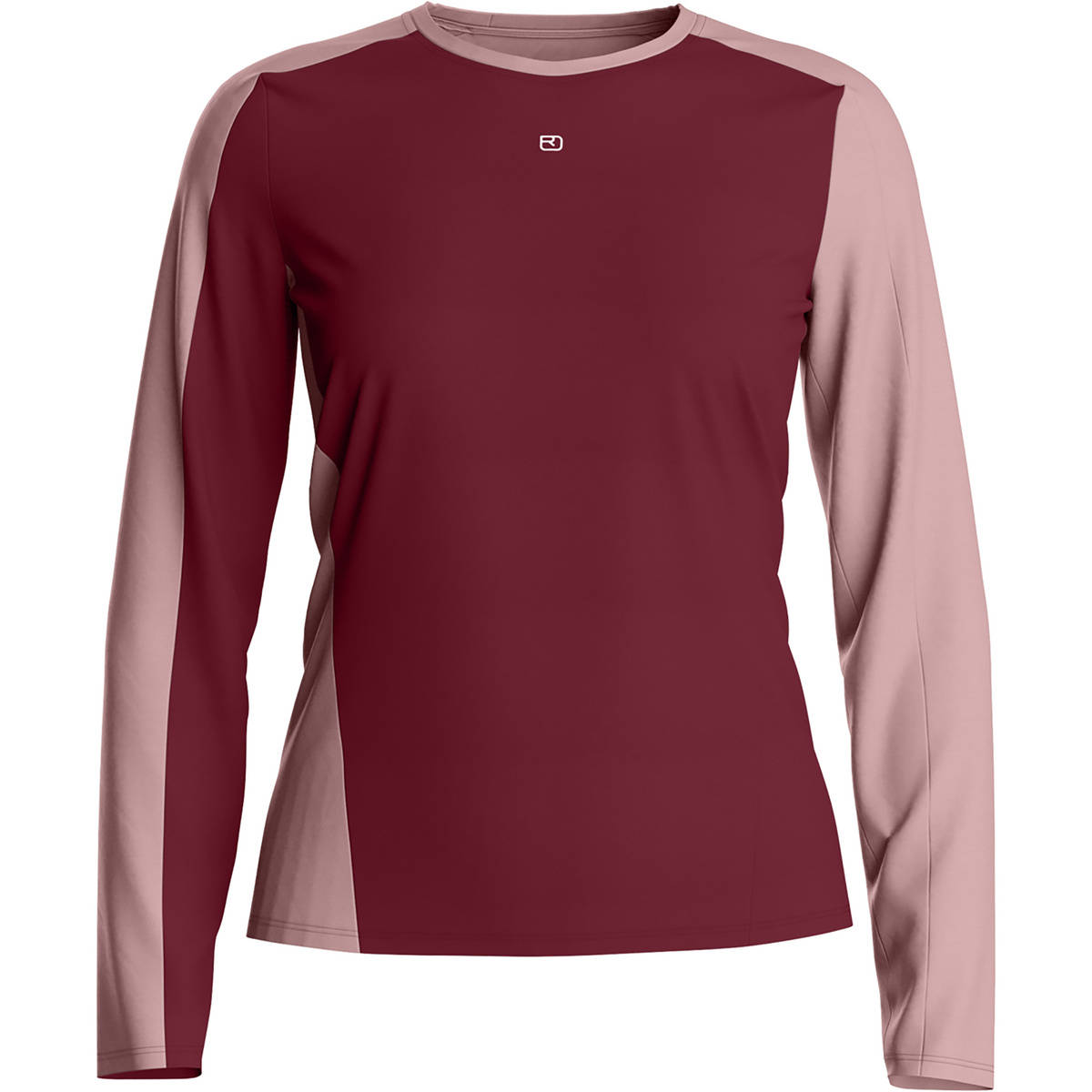 Ortovox Damen 120 Cool Tec Fast Upward Longsleeve (Größe M, rot)