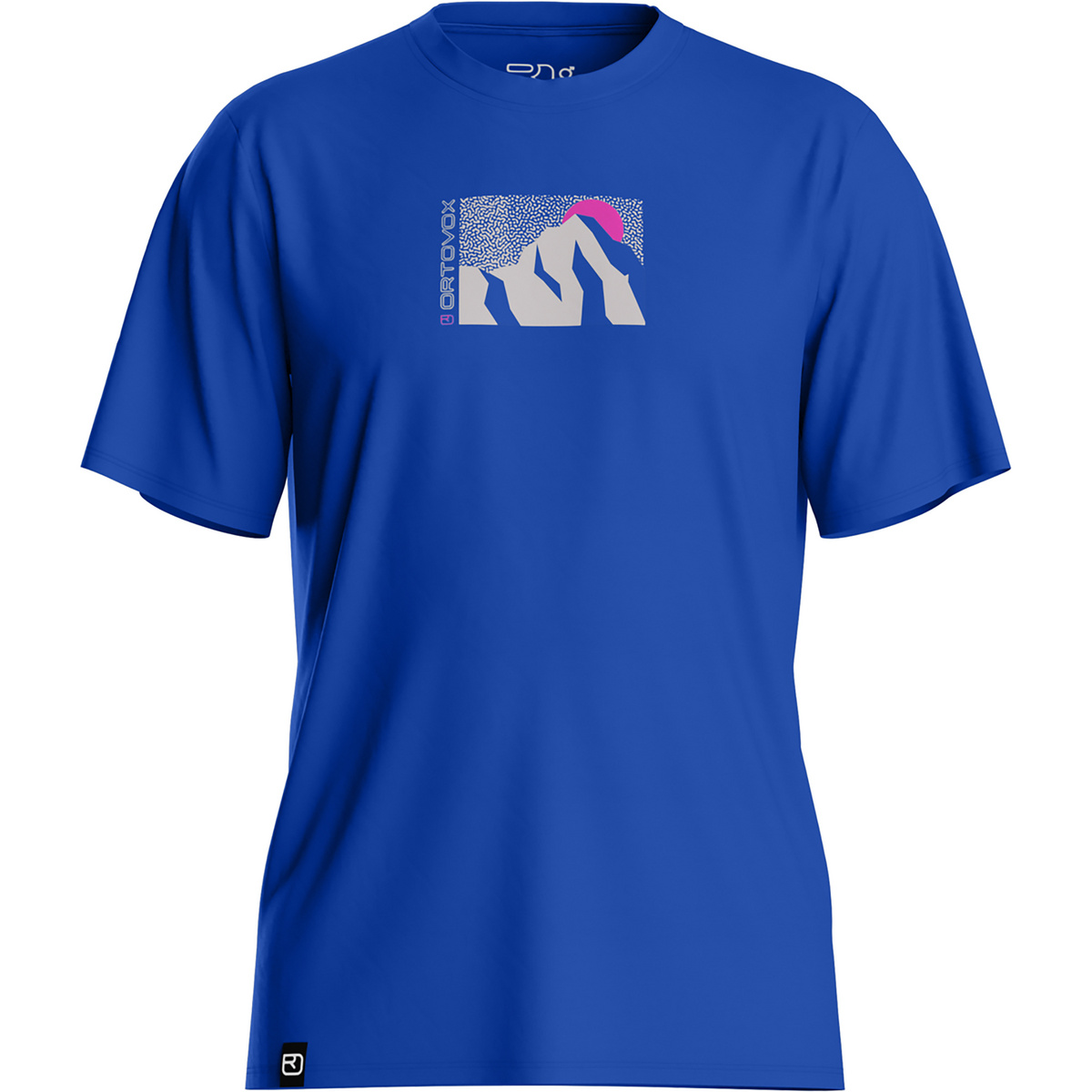 Ortovox Herren 120 Cool Tec Mtn Sun T-Shirt (Größe S, blau)
