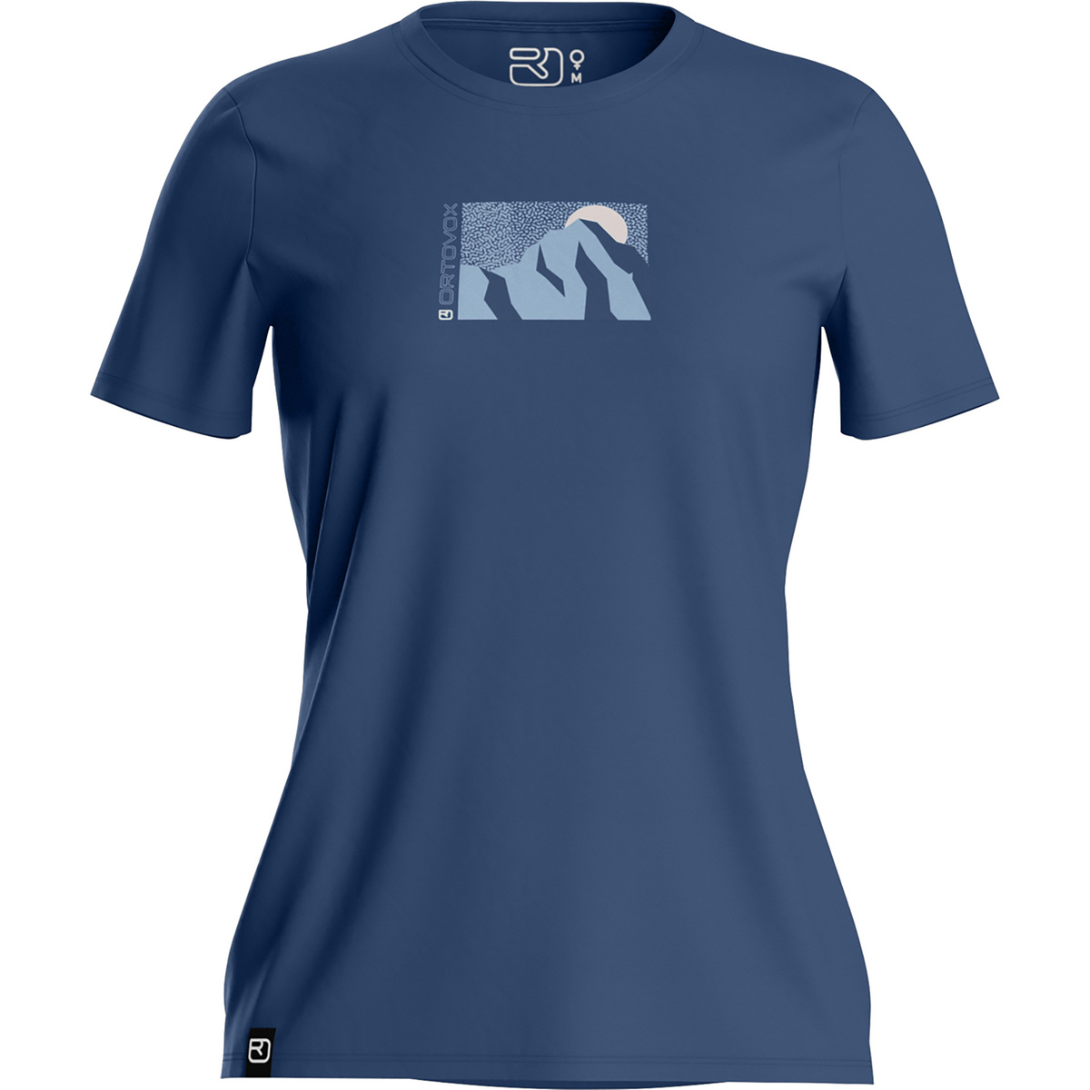 Ortovox Damen 120 Cool Tec Mtn Sun T-Shirt (Größe L, blau)