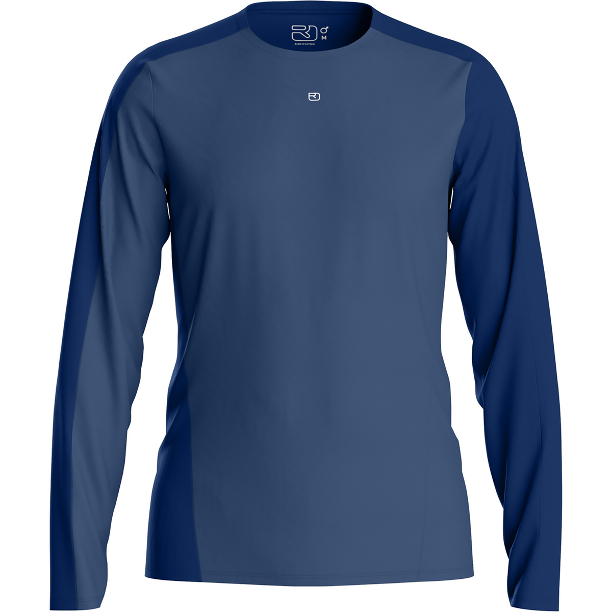 Ortovox Herren 120 Cool Tec Fast Upward Longsleeve (Größe XL, blau)