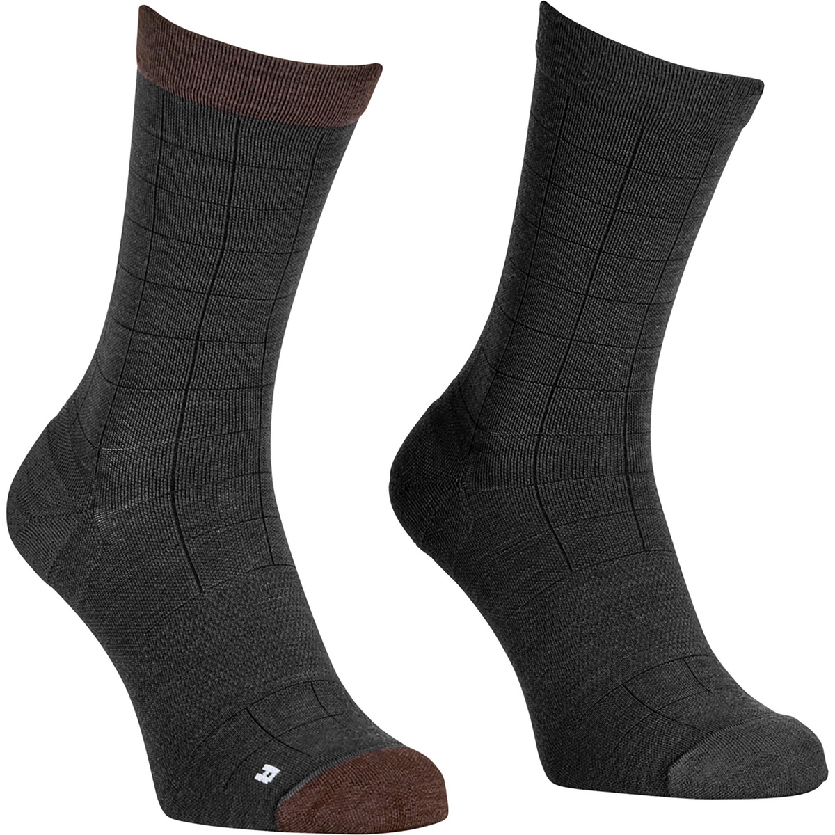 Ortovox Herren MTB Mid Light Socken (Größe 39 , schwarz)