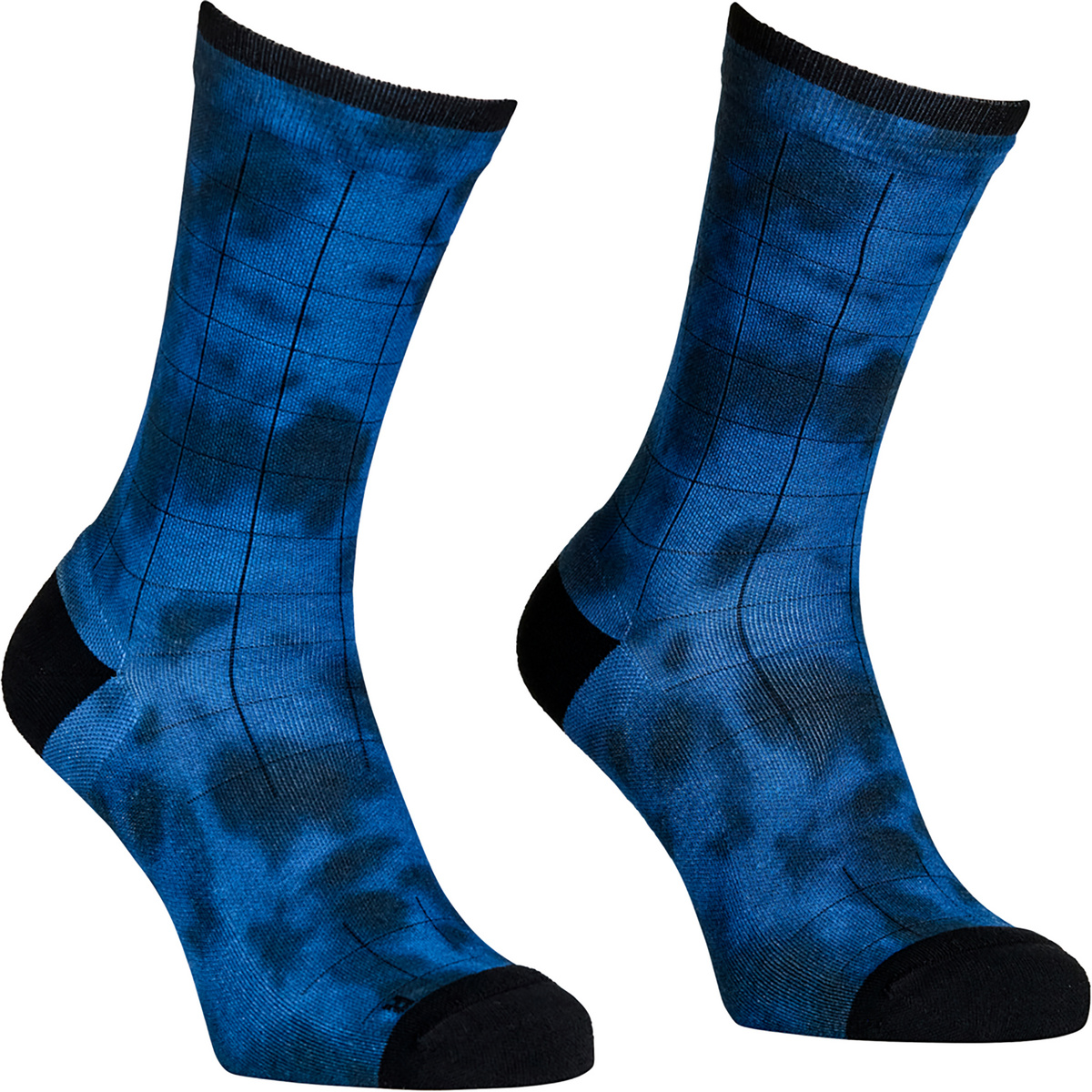 Ortovox Herren MTB Mid Socken (Größe 45 , blau)