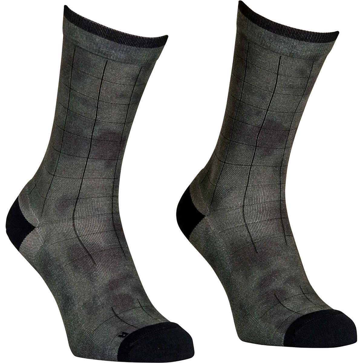 Ortovox Herren MTB Mid Socken (Größe 42 , grau)