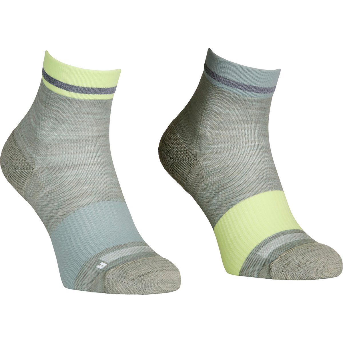 Ortovox Damen MTB Quarter Socken (Größe 35 , gruen)