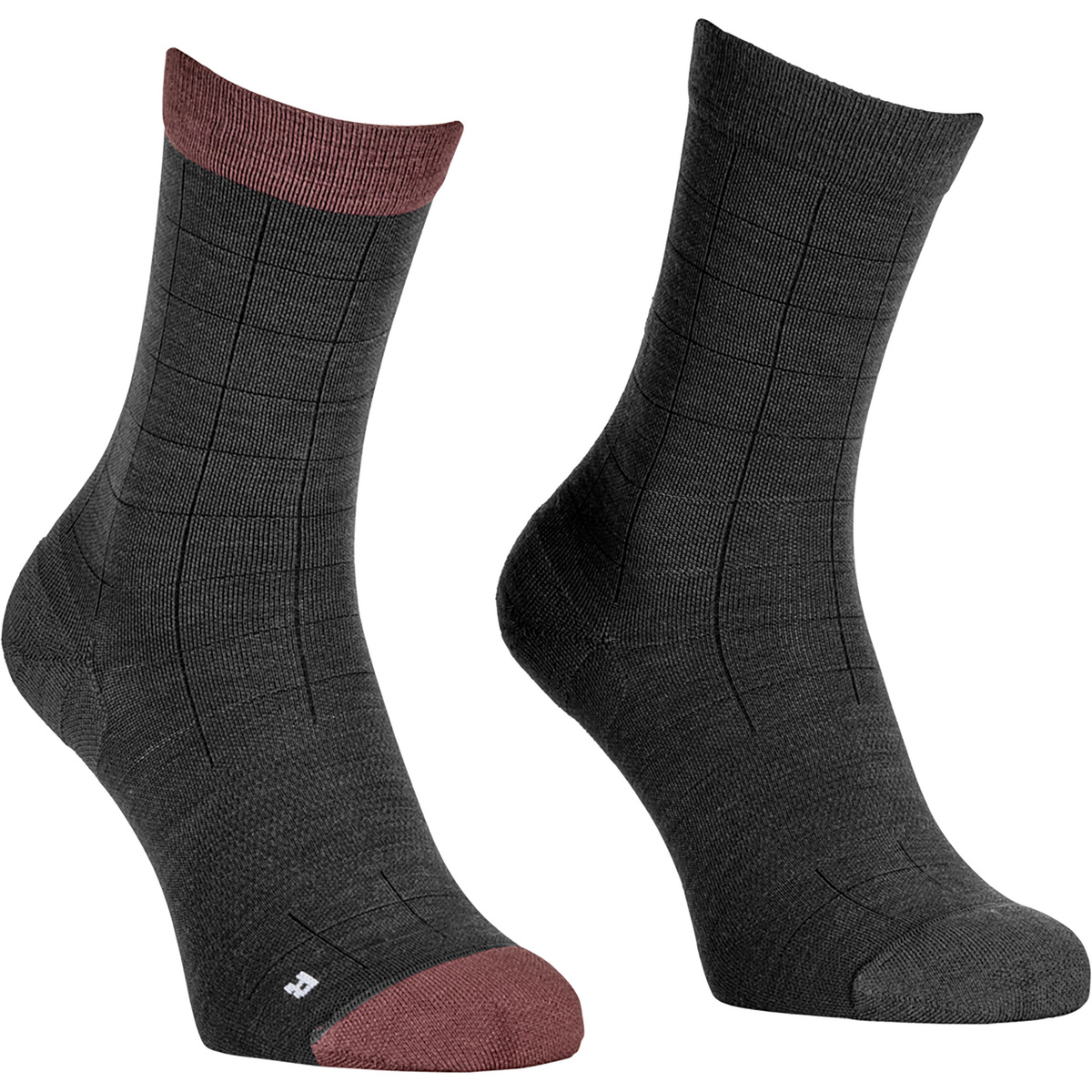 Ortovox Damen MTB Mid Light Socken (Größe 39 , schwarz)