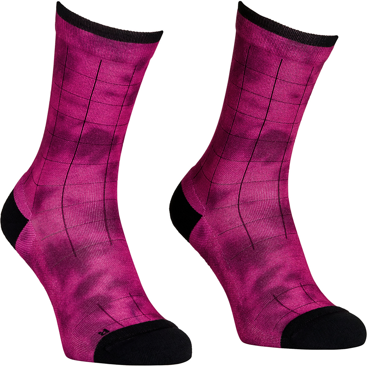 Ortovox Damen MTB Mid Socken (Größe 35 , pink)
