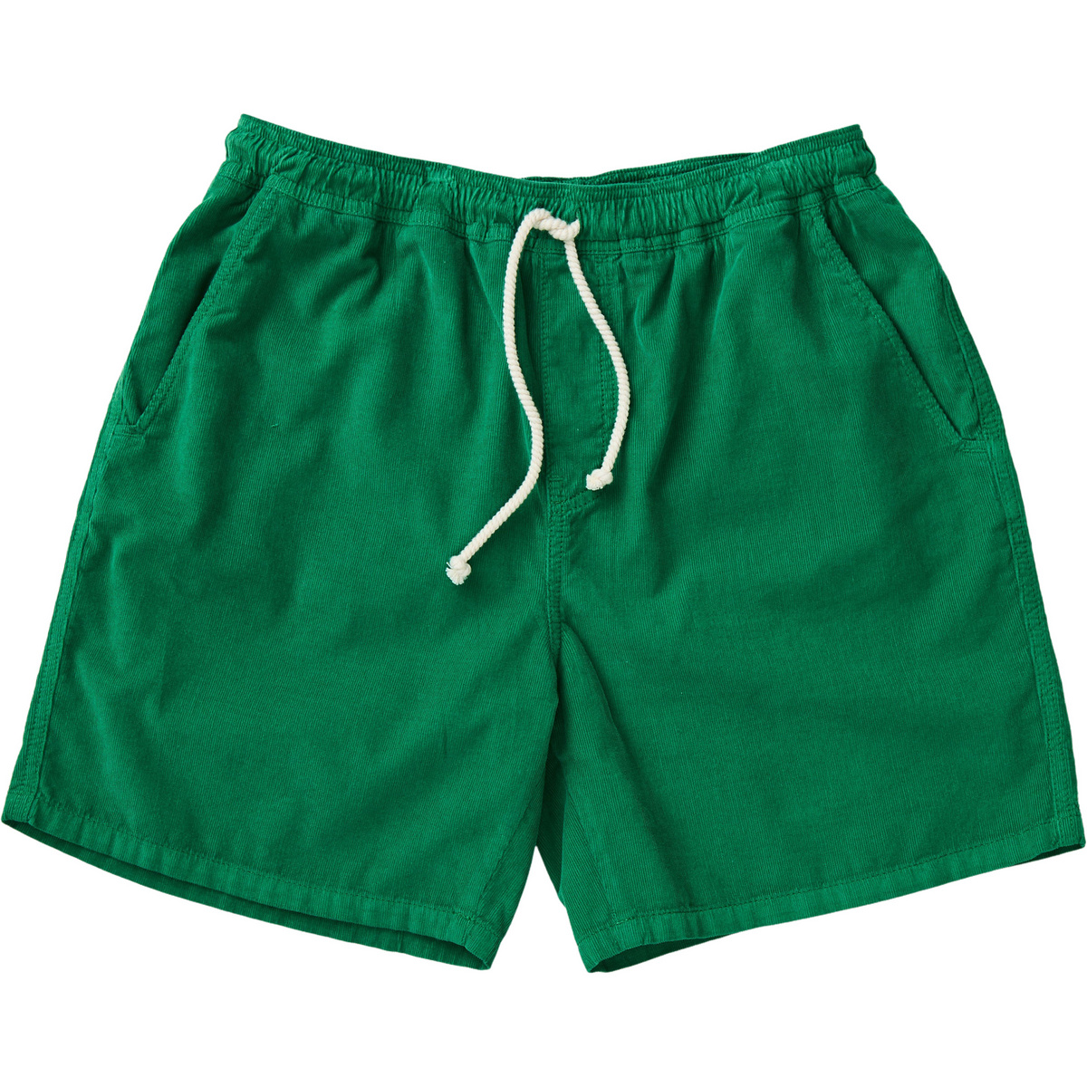 Brava Fabrics Herren Baby Cord Shorts (Größe L, gruen)