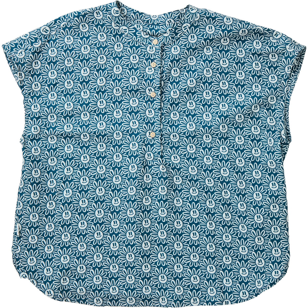 Image of Brava Fabrics Donna Camicetta Asis Percales Daisy
