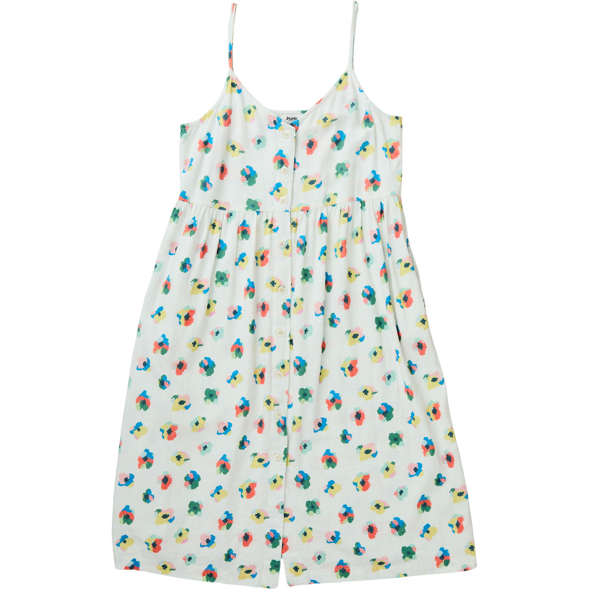 Image of Brava Fabrics Damen Mini Flowers Strappy Kleid
