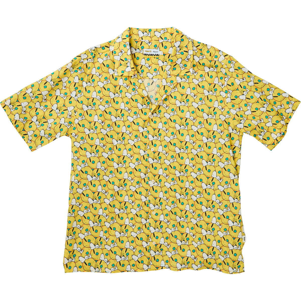 Image of Brava Fabrics Uomo Camicia Peanuts Donuts Aloha