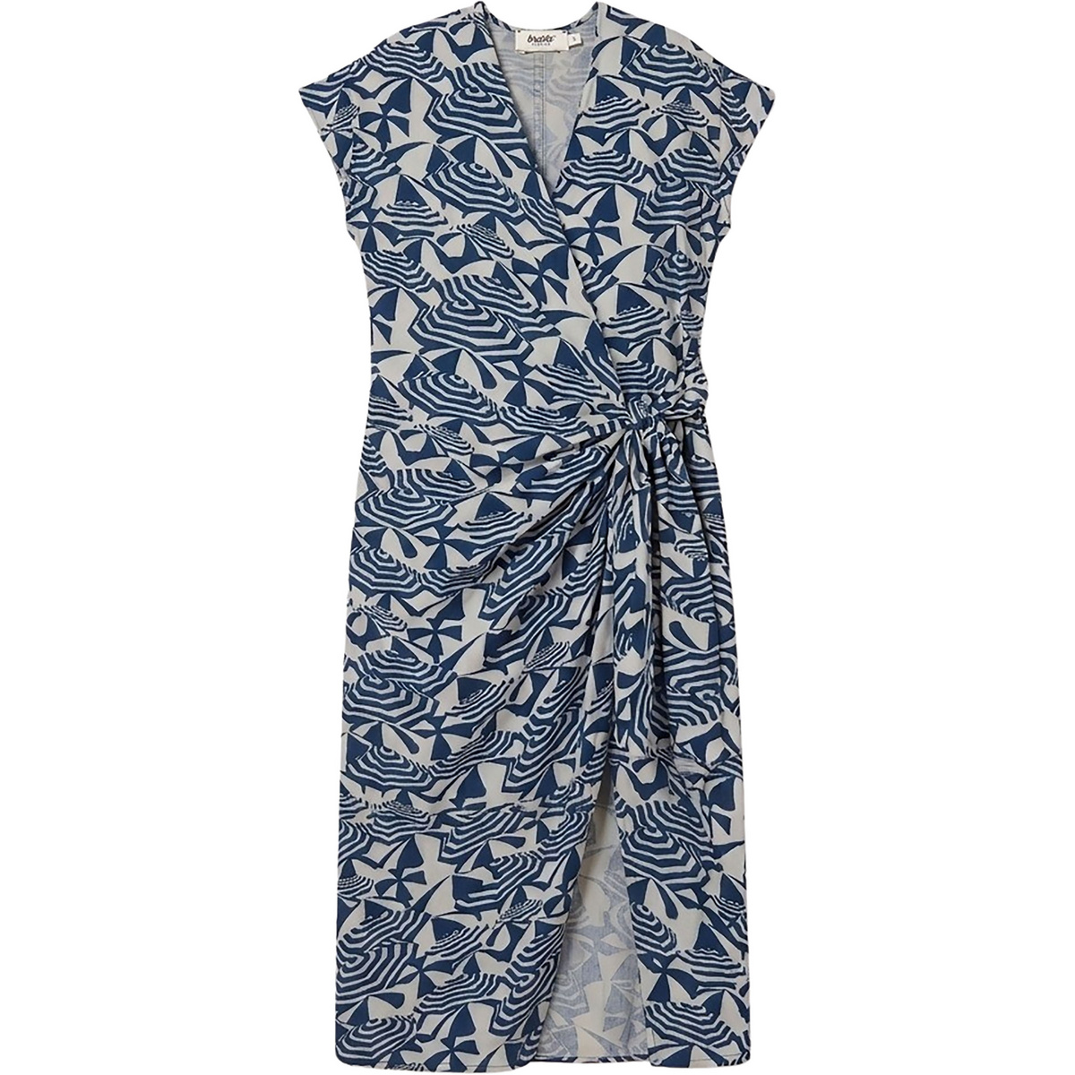 Brava Fabrics Damen Sombrilla Kimono Kleid (Größe XS, blau)