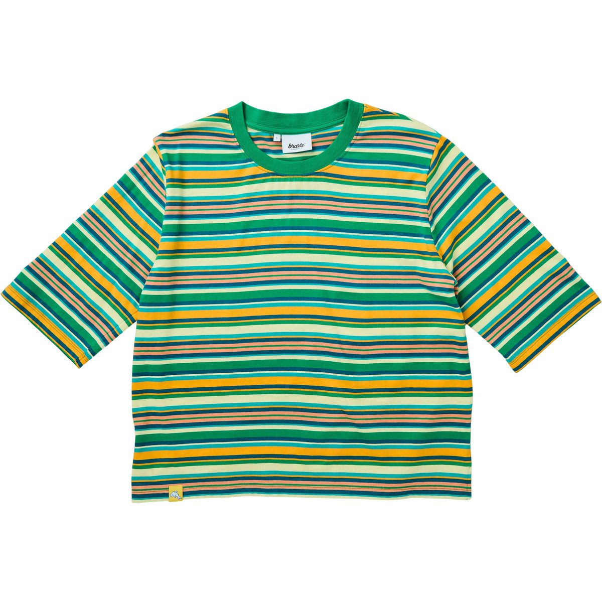 Image of Brava Fabrics Donna Maglietta Stripes Boxy