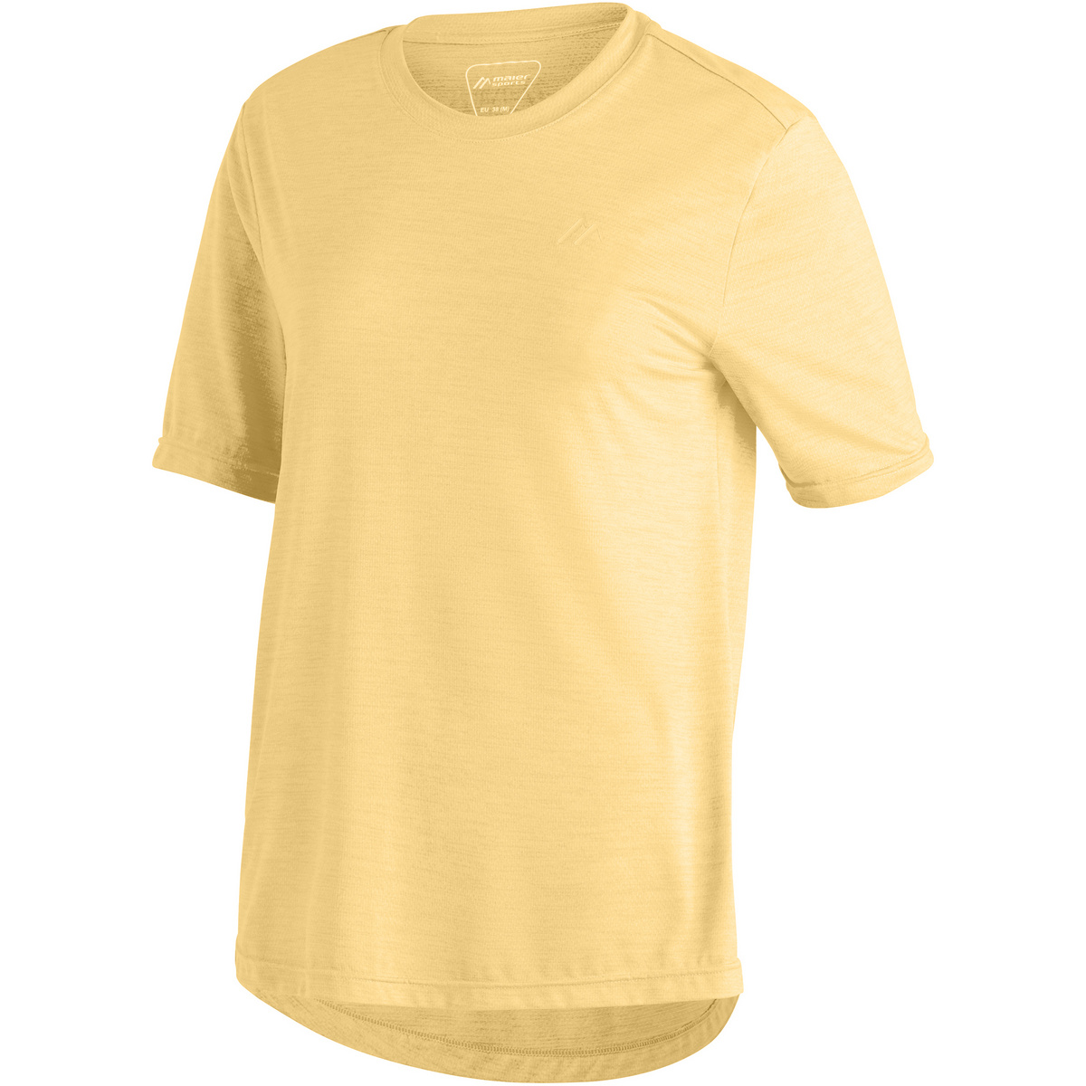 Maier Sports Damen Arvensis T-Shirt (Größe 3XL, gelb)