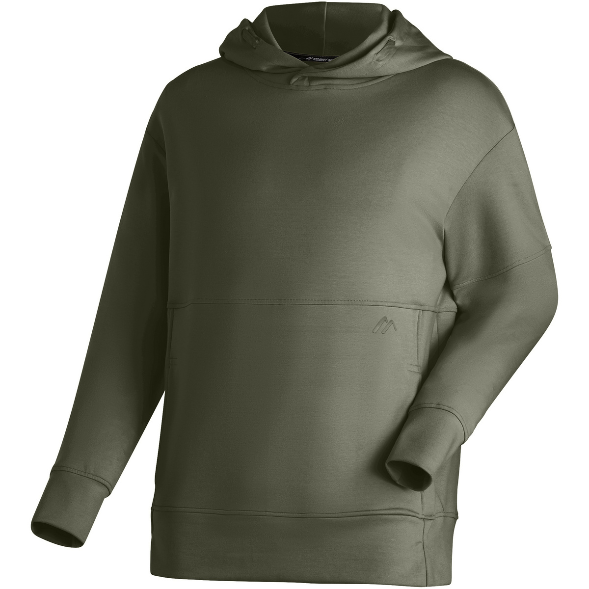 Maier Sports Herren Seebuck Hoodie (Größe S, oliv)