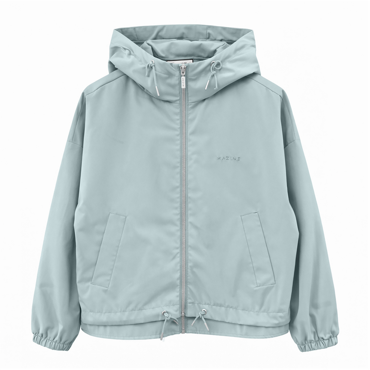 Mazine Damen Layer Look Light Jacke (Größe XS, blau)