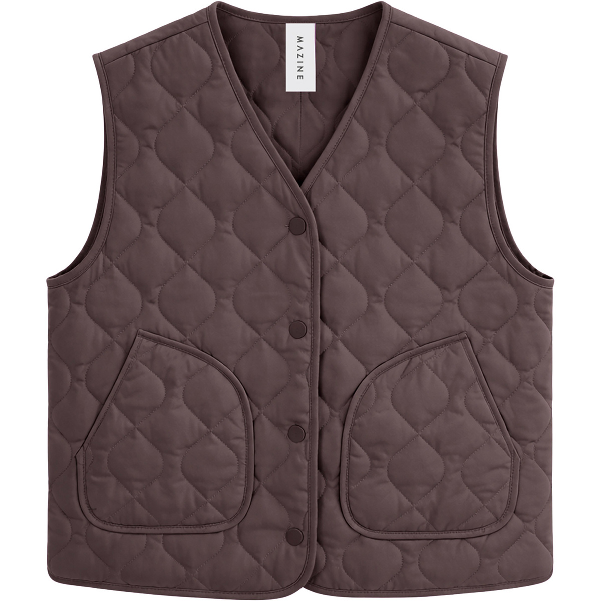 Image of Mazine Donna Gilet Basic Light Padded