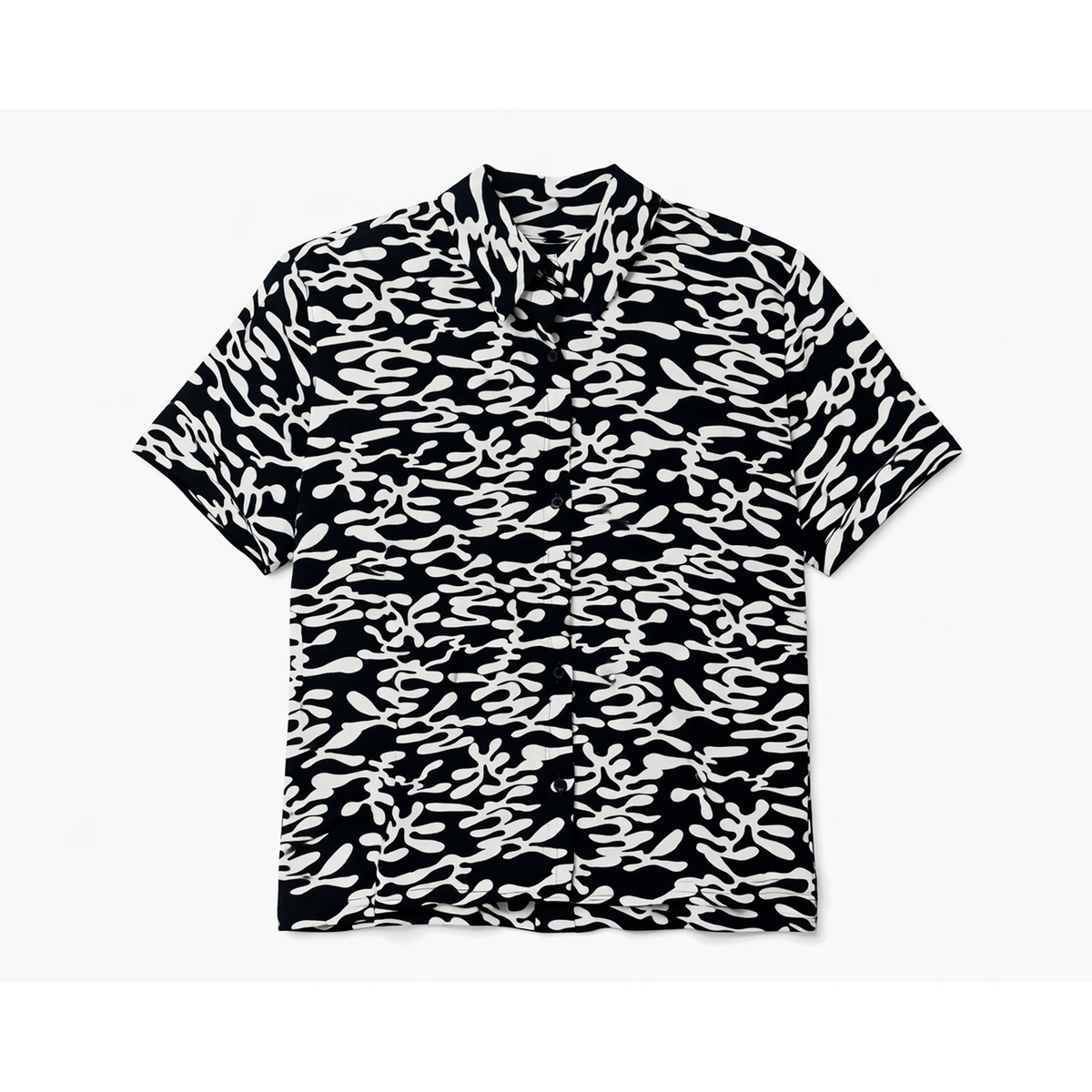 Image of Mazine Damen Printed Crinkle Bluse