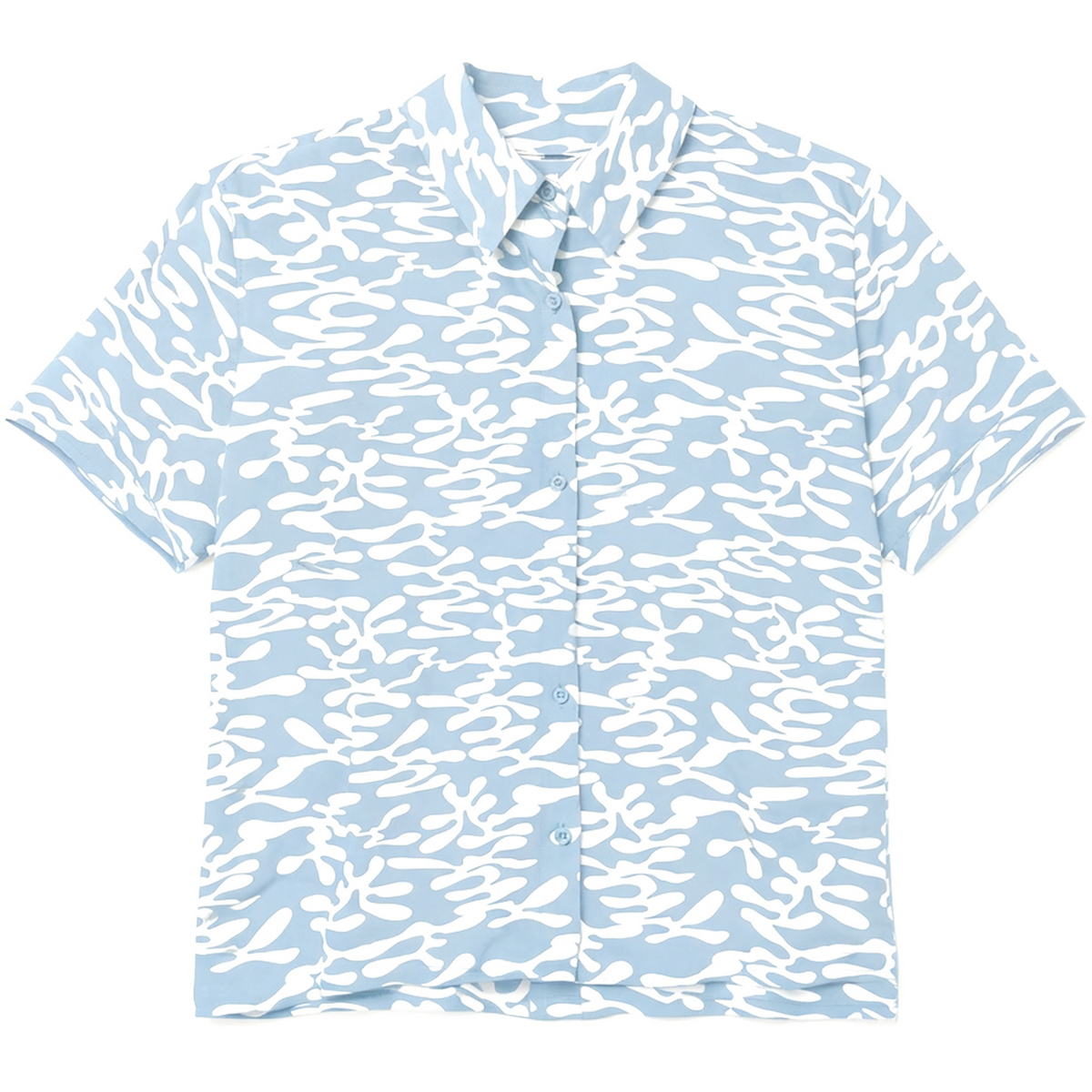 Image of Mazine Donna Camicetta Printed Crinkle