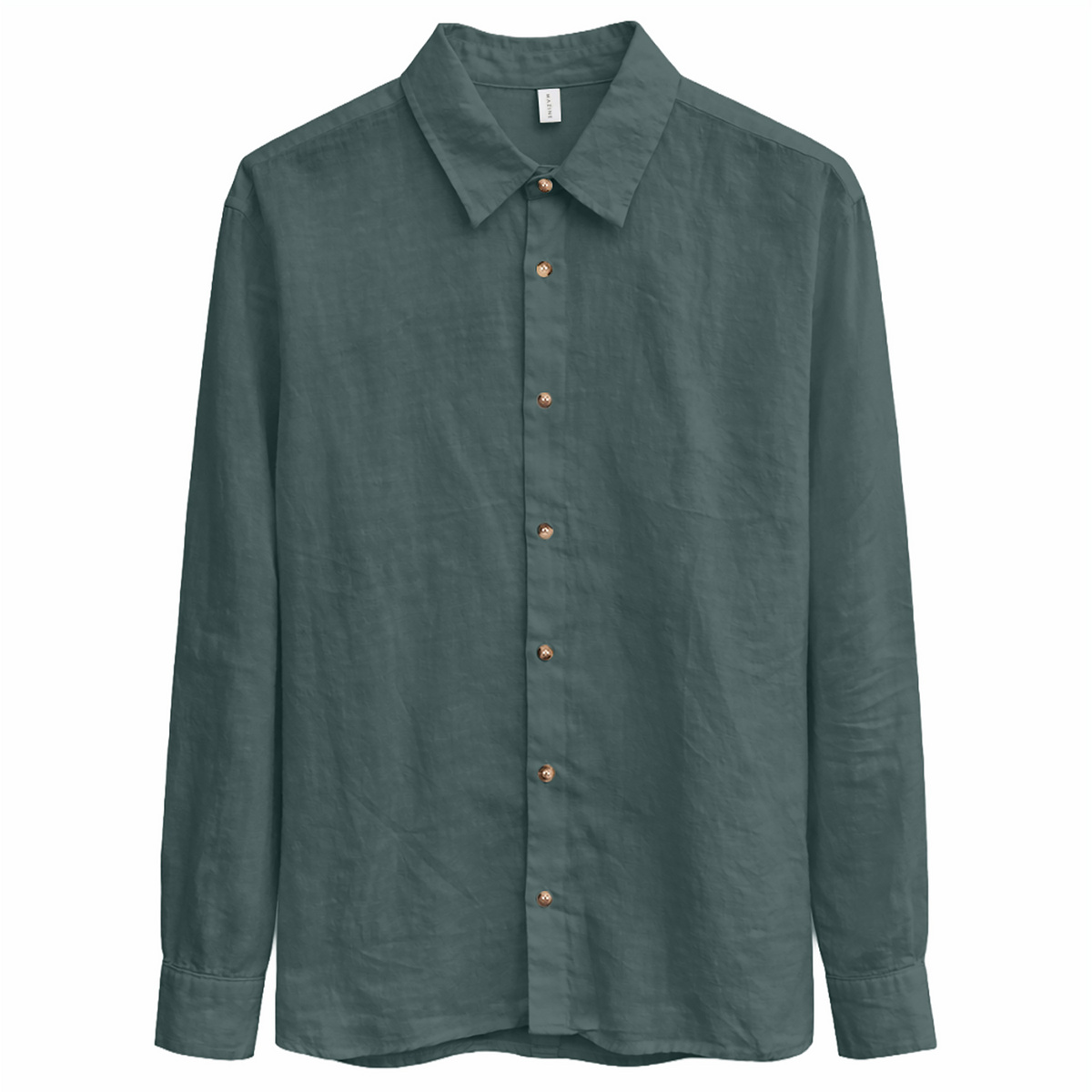 Image of Mazine Herren Classic Linen Hemd