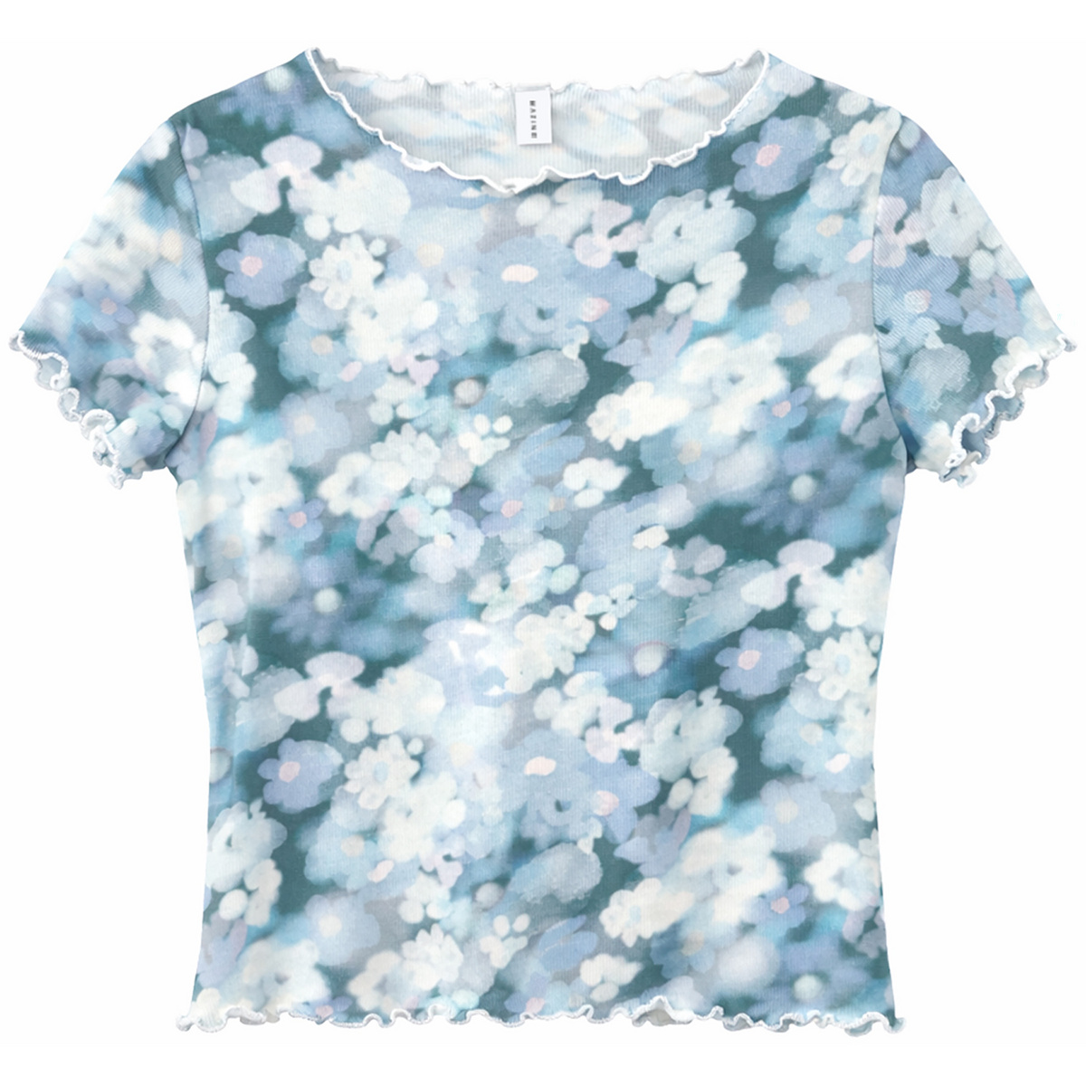 Image of Mazine Donna Maglietta Babylock Hems Printed