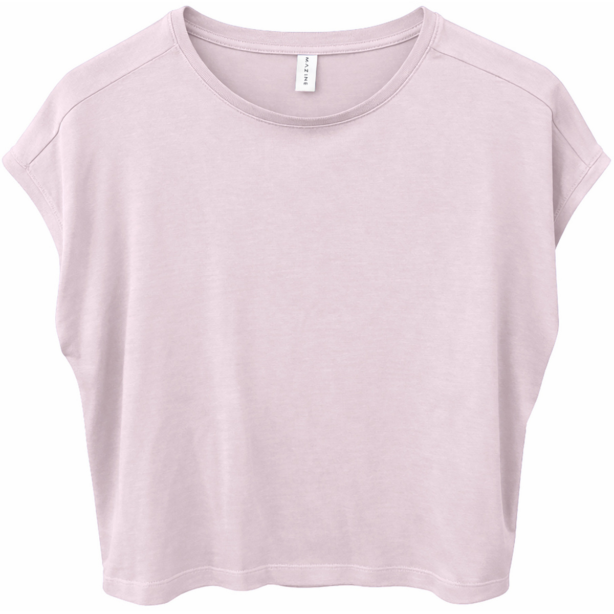 Image of Mazine Donna Maglietta Ecovero Viscose Cropped