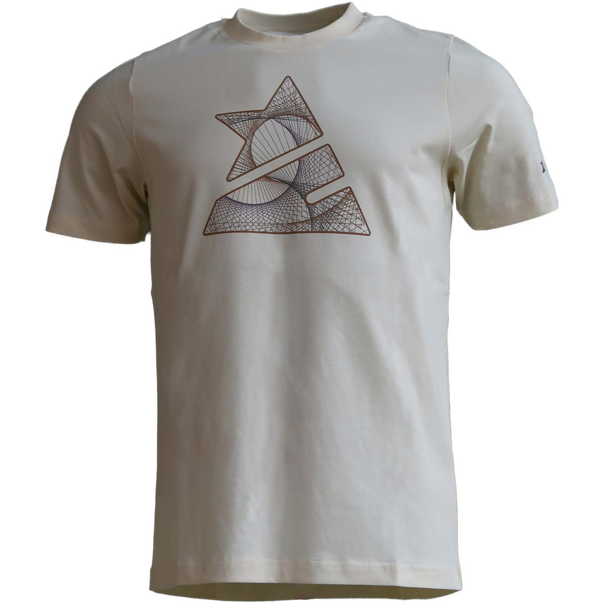 Zimtstern Herren Spherez T-Shirt (Größe S, beige)