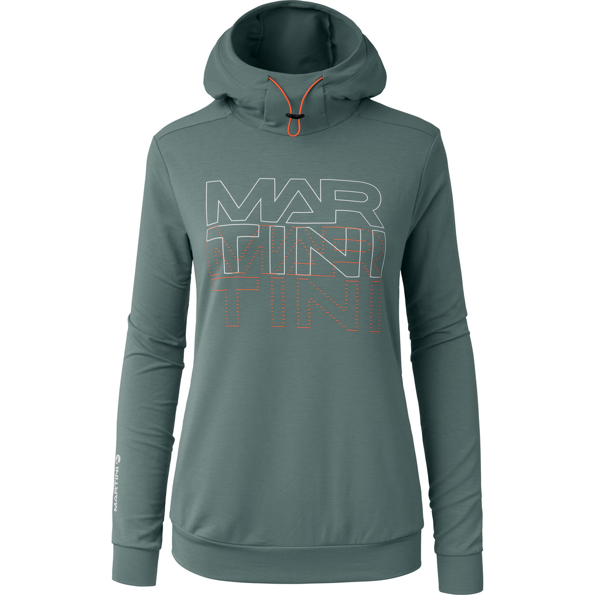 Martini Sportswear Damen Alpmate Roots ML Hoodie (Größe M, gruen)