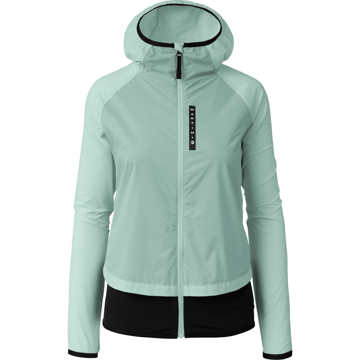 Martini Sportswear Damen Hillclimb WB Hybrid Hoodie Jacke (Größe L, gruen)