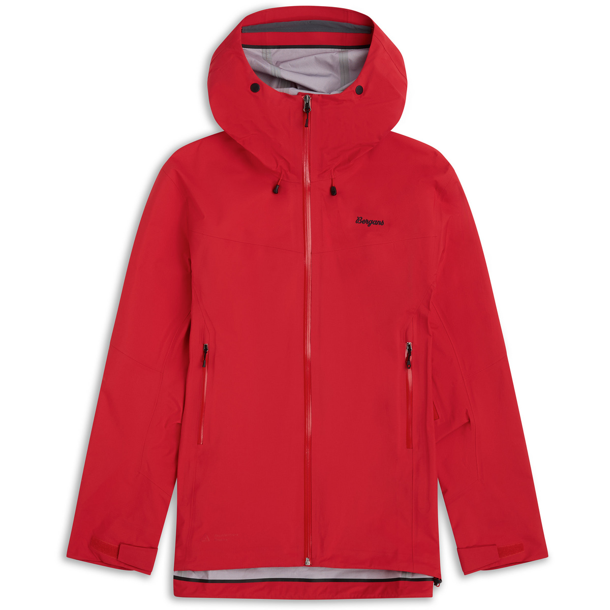 Bergans Herren Rabot Light 3L Shell Jacke (Größe M, rot)